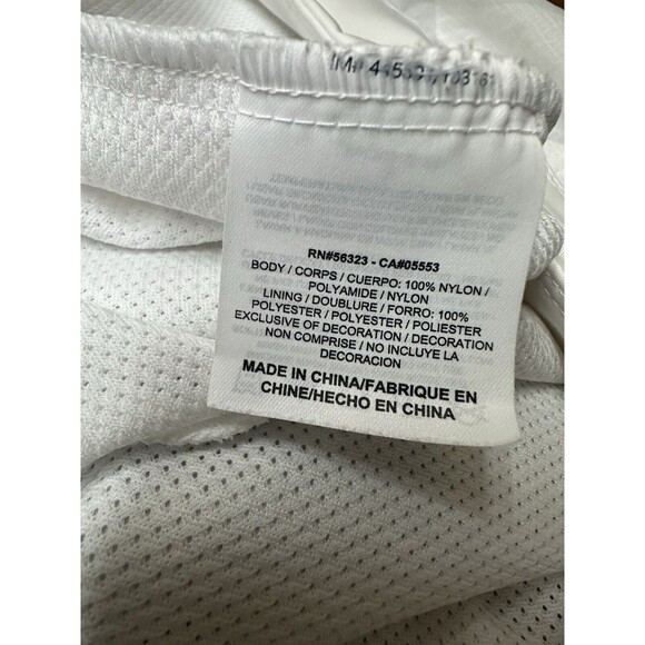 Nike Women's M Golf Tour Performance White & Gray Skirt Two Layer Mesh 456161 - Picture 5 of 7